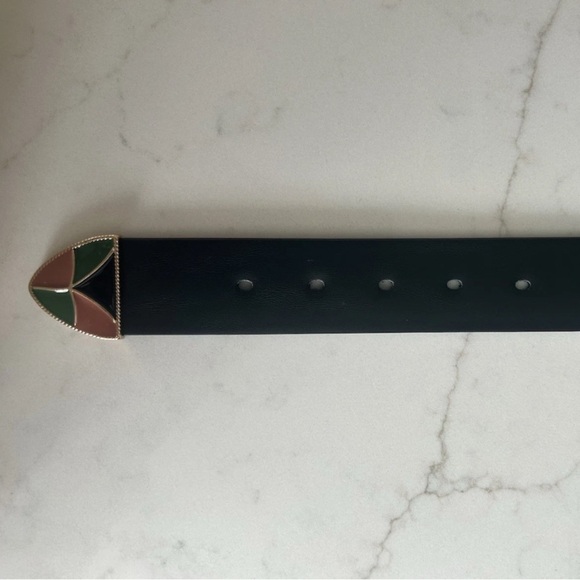 Jessica Simpson Women’s Belt Size Small Color: Black Mosaic NEW! - Picture 4 of 6